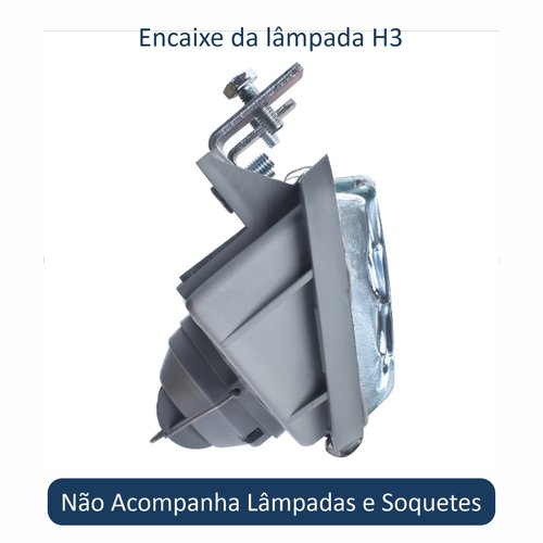 Farol Auxiliar Vw Gol 1987 Até 1996 Original Arteb Lado Direito Passageiro