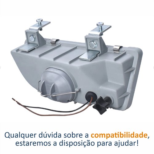 Farol Auxiliar Vw Parati 1987 Até 1995 Original Arteb Lado Esquerdo Motorista