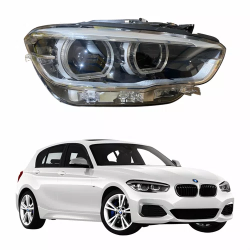 Farol Principal Bmw Série 1 114I 116I 118I 120I 2011 Até 2019 Full Led Lado Direito Passageiro