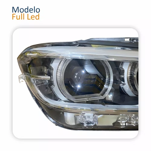 Farol Principal Bmw Série 1 114I 116I 118I 120I 2011 Até 2019 Full Led Lado Direito Passageiro
