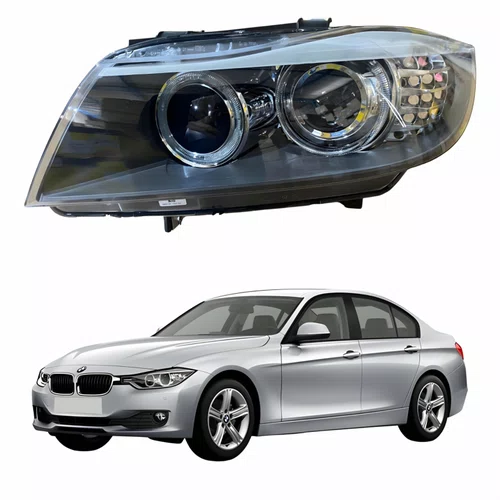 Farol Principal Bmw Série 3 316D 316I 318D 318I 320D 320XD 2012 Até 2019 Lado Esquerdo Motorista