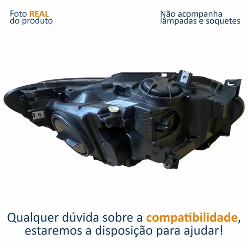 Farol Principal Bmw Série 1 116I 118I 125I M135I 2011 Até 2019 Lado Esquerdo Motorista