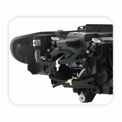 Farol Bmw Serie 3 320i 325i 328i 2013 Até 2016 Elétrico Com Projetor Entrada Angel Eyes Lado Esquerdo Motorista