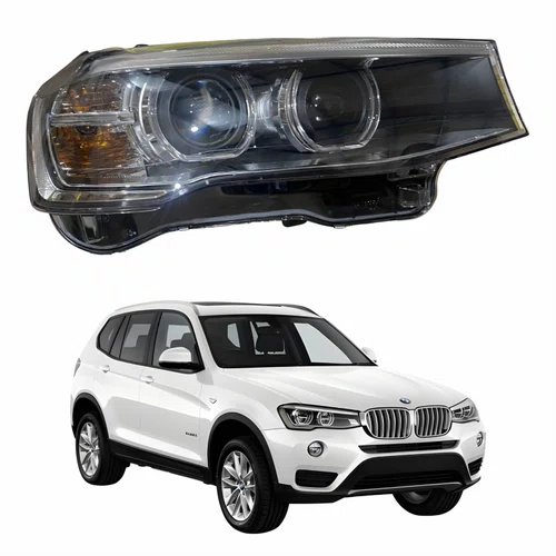 Farol Principal Bmw X3 X4 2012 Até 2017 Bi Hid Com Drl Lado Direito Passageiro