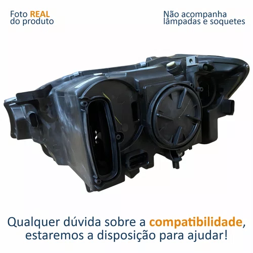 Farol Principal Bmw X3 X4 2012 Até 2017 Bi Hid Com Drl Lado Direito Passageiro