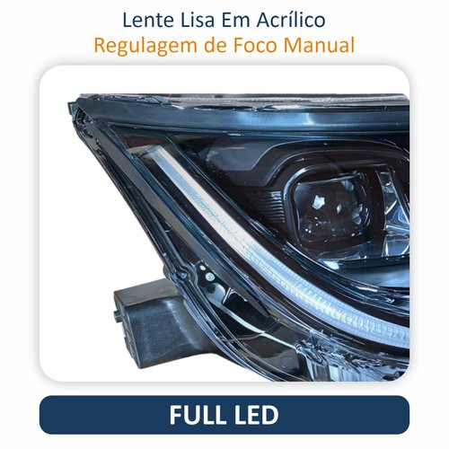 Farol Byd Dolphin 2023 2024 Full Led Lado Direito Passageiro