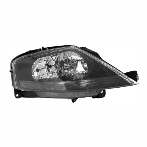 Farol Citroen C3 2002 até 2012 Máscara Negra Lado Direito Passageiro