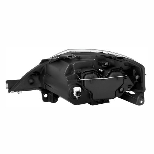 Farol Citroen C3 2002 até 2012 Máscara Negra Lado Direito Passageiro