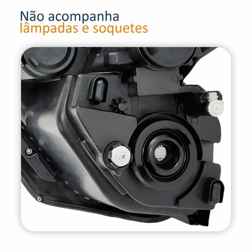Farol Principal Citroen C3 2021 2022 2023 2024 2025 Sem Led Drl Lado Direito Passageiro