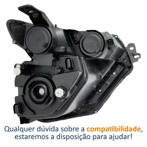Farol Principal Citroen C3 2021 2022 2023 2024 2025 Sem Led Drl Lado Esquerdo Motorista