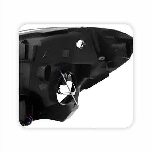 Farol Citroen C4 Gran Picasso 2007 Até 2010 Máscara Cromada Com Pisca Âmbar Lado Direito Passageiro