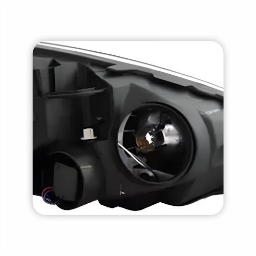 Farol Citroen C4 Gran Picasso 2007 Até 2010 Máscara Cromada Com Pisca Âmbar Lado Esquerdo Motorista