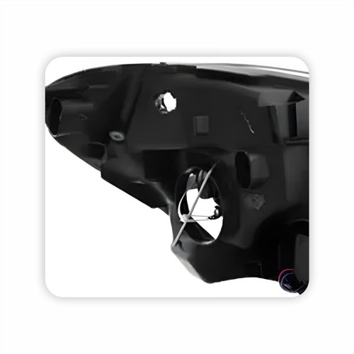 Farol Citroen C4 Gran Picasso 2007 Até 2010 Máscara Cromada Com Pisca Âmbar Lado Esquerdo Motorista