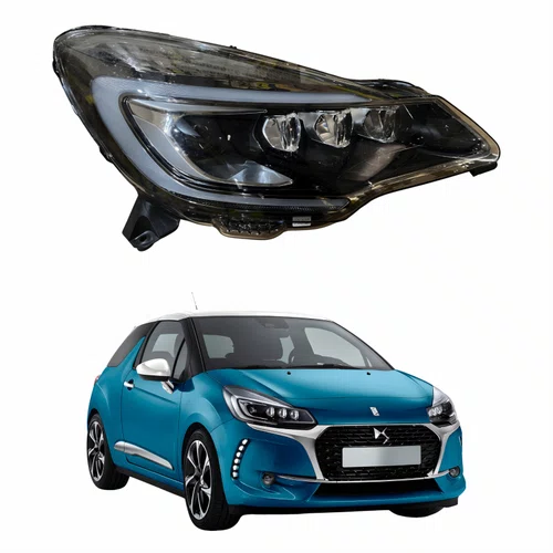 Farol Principal Citroen Ds3 2015 2016 2017 2018 2019 Lado Direito Passageiro