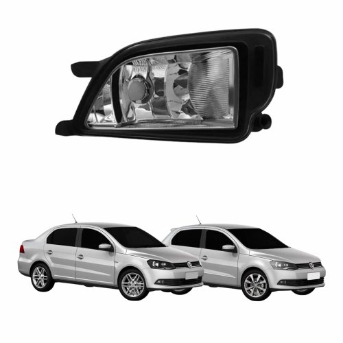 Farol Auxiliar De Milha Vw Gol Voyage G6 2013 Até 2016 Lado Direito Passageiro