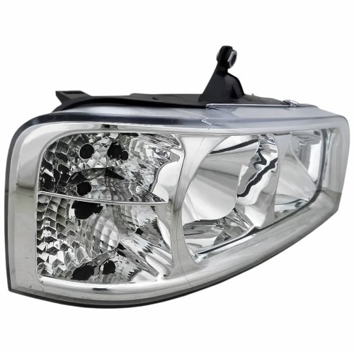 Farol Fiat Ducato 2005 Até 2015 Mascara Cromada Lado Direito Passageiro