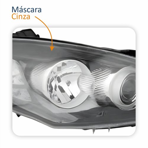 Farol Principal Fiat Idea 2011 Até 2016 Cinza Lado Direito Passageiro