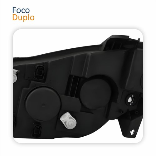 Farol Principal Fiat Idea 2011 Até 2016 Cinza Lado Direito Passageiro