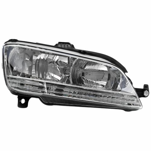 Farol Fiat Idea 2006 2007 2008 2009 2010 Mascara Cromada Lado Direito Passageiro