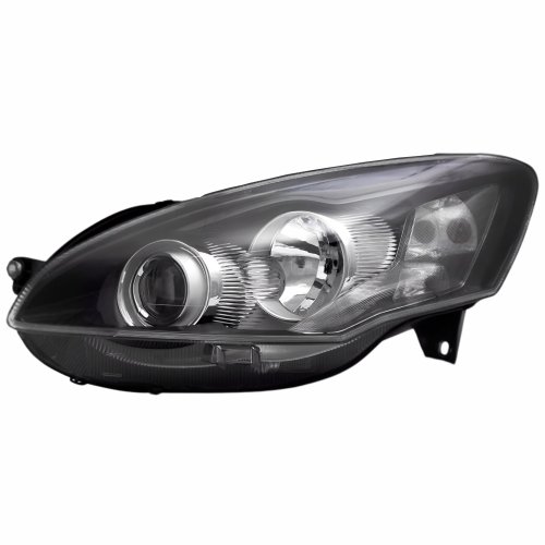 Farol Fiat Idea 2011 2012 2013 Mascara Negra Lado Esquerdo Motorista