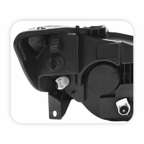 Farol Fiat Idea 2011 2012 2013 Mascara Negra Lado Esquerdo Motorista