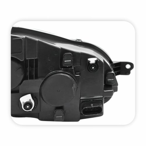 Farol Fiat Idea 2011 2012 2013 Mascara Negra Lado Esquerdo Motorista