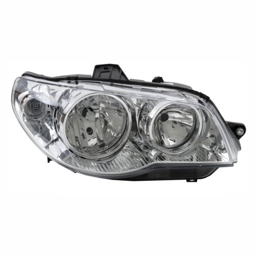 Farol Fiat Palio G3 2004 Até 2014 Siena Weekend G3 2004 Até 2007 Strada G3 2004 Até 2012 Mascara Cromada Com Anel Cromado Lado Direito Passageiro