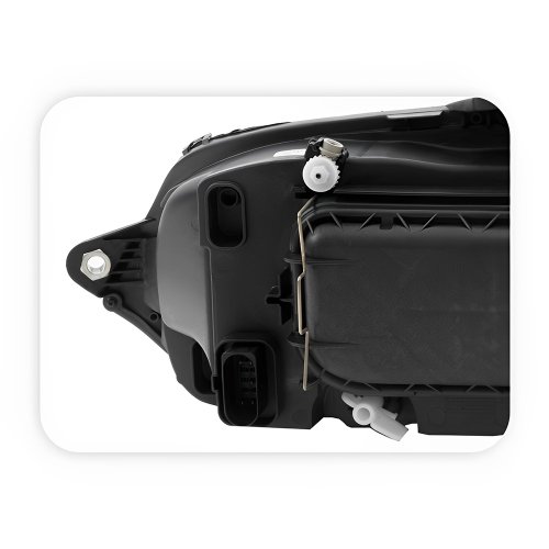 Farol Fiat Palio G3 2004 Até 2014 Siena Weekend G3 2004 Até 2007 Strada G3 2004 Até 2012 Mascara Cromada Com Anel Cromado Lado Direito Passageiro