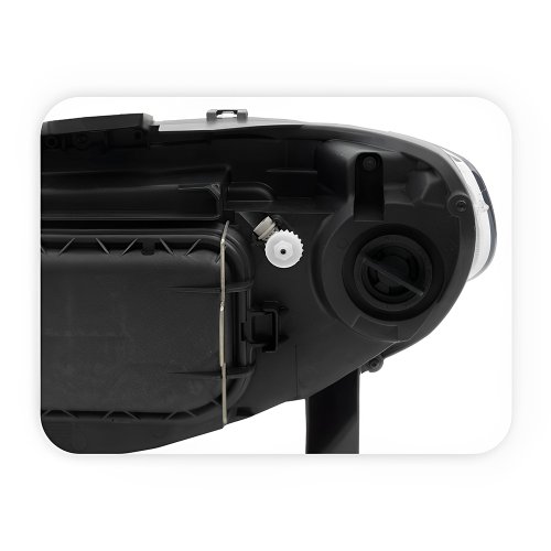 Farol Fiat Palio G3 2004 Até 2014 Siena Weekend G3 2004 Até 2007 Strada G3 2004 Até 2012 Mascara Cromada Com Anel Cromado Lado Direito Passageiro