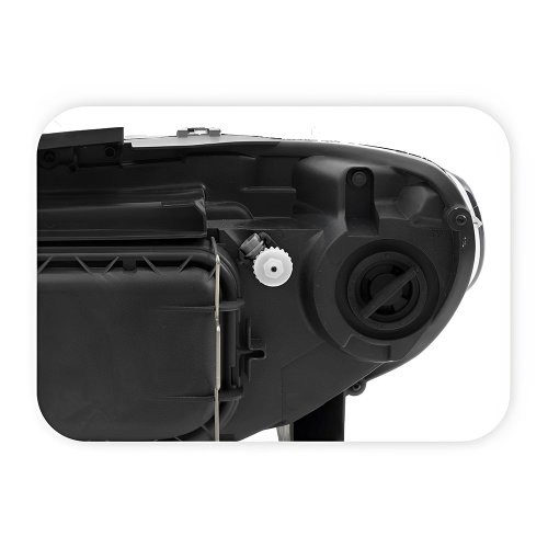 Farol Fiat Palio G3 Siena Strada Weekend 2003 Até 2014 Foco Duplo Máscara Negra Canhão Cromado Lado Direito Passageiro