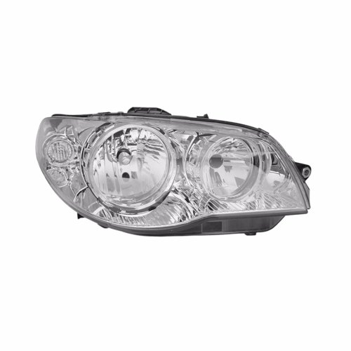Farol Fiat Palio G3 2004 Até 2014 Siena Weekend G3 2004 Até 2007 Strada G3 2004 Até 2012 Mascara Cromada Com Anel Cromado Lado Direito Passageiro