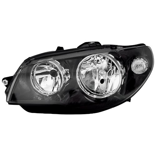 Farol Fiat Palio G3 2004 2005 2006 2007 2008 2009 2010 2011 2012 2013 2014 Siena Weekend G3 2004 2005 2006 2007 Strada G3 2004 2005 2006 2007 2008 2009 2010 2011 2012 Máscara Ara Negra Com Anel Cromado Lado Esquerdo Motorista