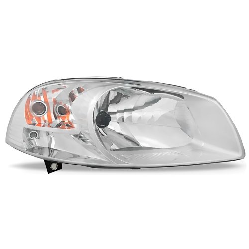 Farol Fiat Palio G4 2008 2009 2010 2011 2012 Siena G4 2010 2011 2012 Strada G4 2014 2015 2016 2017 2018 2019 Máscara Ara Cromada Lado Direito Passageiro