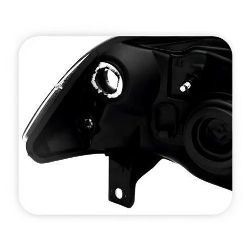 Farol Fiat Palio G4 2008 Até 2012 Siena G4 2010 Até 2012 Strada G4 2014 Até 2019 Mascara Negra Lado Esquerdo Motorista
