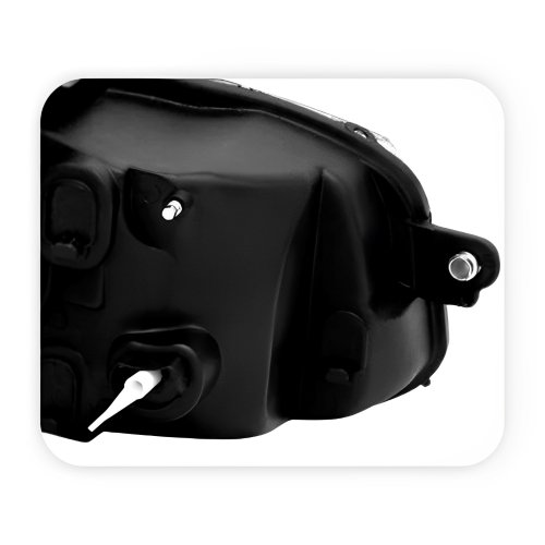 Farol Fiat Palio G4 2008 Até 2012 Siena G4 2010 Até 2012 Strada G4 2014 Até 2019 Mascara Negra Lado Esquerdo Motorista
