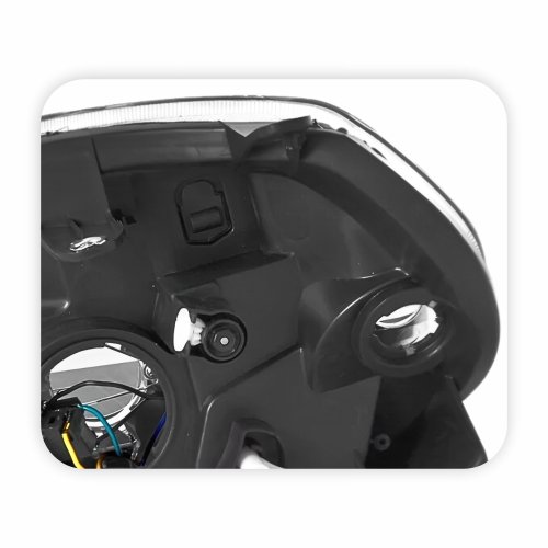 Farol Fiat Punto 2008 2009 2010 2011 2012 Mascara Cinza Lado Direito Passageiro