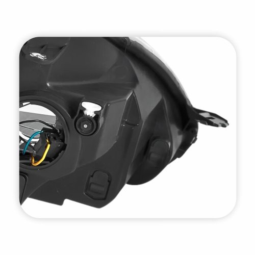 Farol Fiat Punto 2008 2009 2010 2011 2012 Máscara Ara Cinza Lado Esquerdo Motorista