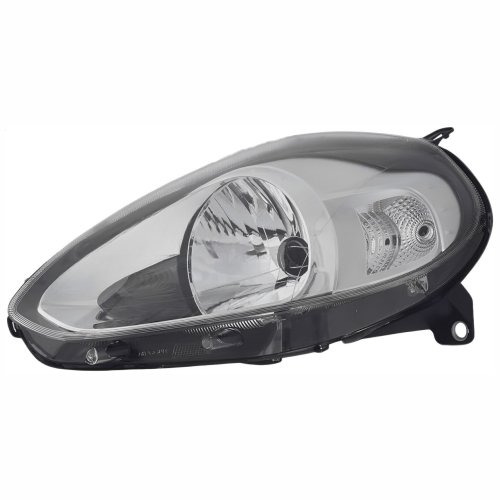 Farol Fiat Punto 2013 2014 2015 2016 Marcara Cinza Lado Esquerdo Motorista
