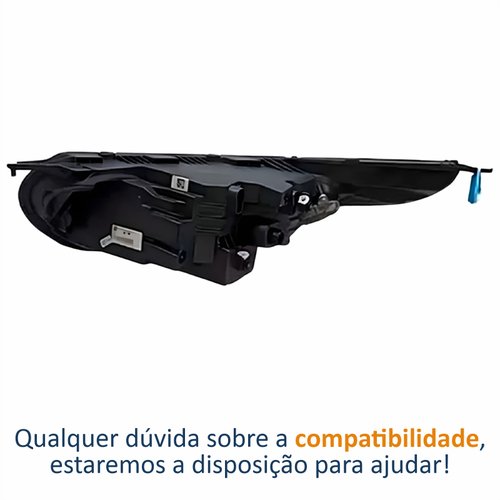 Farol Principal Fiat Strada 2024 2025 Com Led High Lado Direito Passageiro