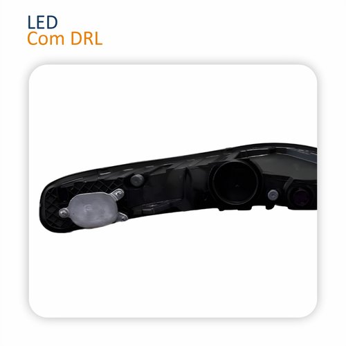 Farol Superior Fiat Toro 2022 2023 2024 Led Com Drl Lado Direito Passageiro