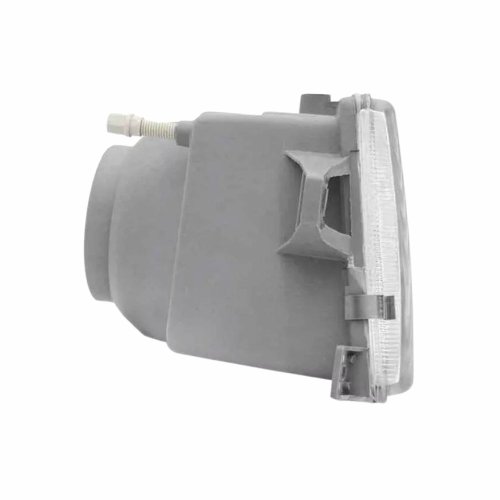 Farol Fiat Uno Fiorino Elba Premio 1991 até 2003 Lente de Vidro Foco Simples Máscara Cromada Lado Esquerdo Motorista