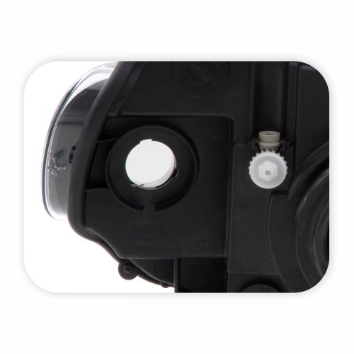 Farol Fiat Uno Way Vivace 2010 Até 2014 Fiorino 2014 Até 2019 Máscara Cromada Foco Simples Lado Esquerdo Motorista
