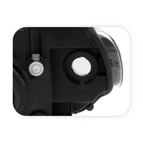 Farol Fiat Uno Way Vivace 2010 Até 2014 Fiorino 2014 Até 2019 Máscara Negra Foco Simples Lado Direito Passageiro