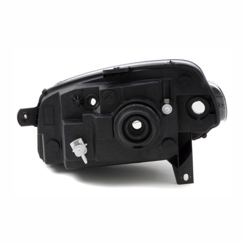 Farol Fiat Uno Way Vivace 2010 Até 2014 Fiorino 2014 Até 2019 Máscara Negra Lado Direito Passageiro