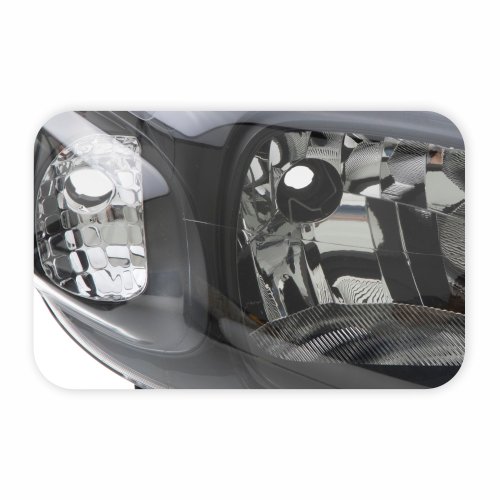 Farol Fiat Uno Way Vivace 2010 Até 2014 Fiorino 2014 Até 2019 Máscara Negra Lado Direito Passageiro