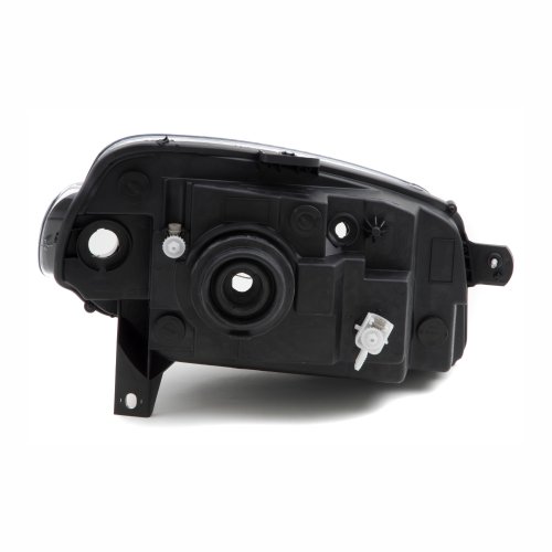 Farol Fiat Uno Way Vivace 2010 Até 2014 Fiorino 2014 Até 2019 Máscara Negra Lado Esquerdo Motorista