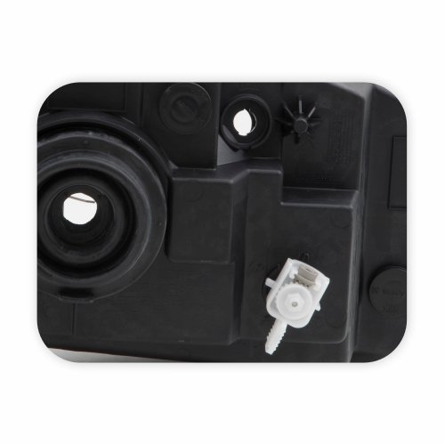 Farol Fiat Uno Way Vivace 2010 Até 2014 Fiorino 2014 Até 2019 Máscara Negra Lado Esquerdo Motorista