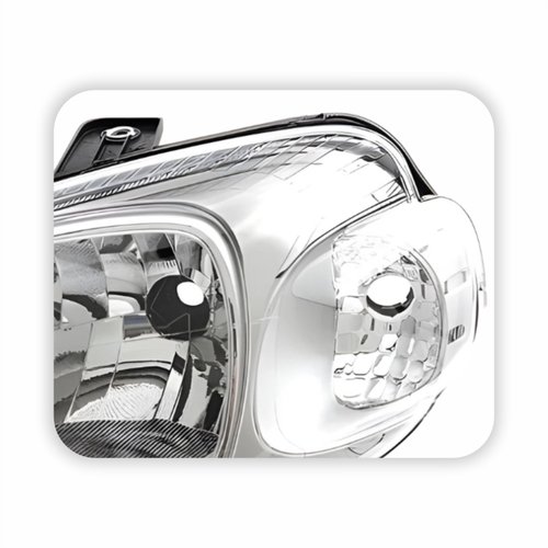 Farol Fiat Uno Way 2010 2011 2012 2013 2014 Máscara Cromada Lado Esquerdo Motorista