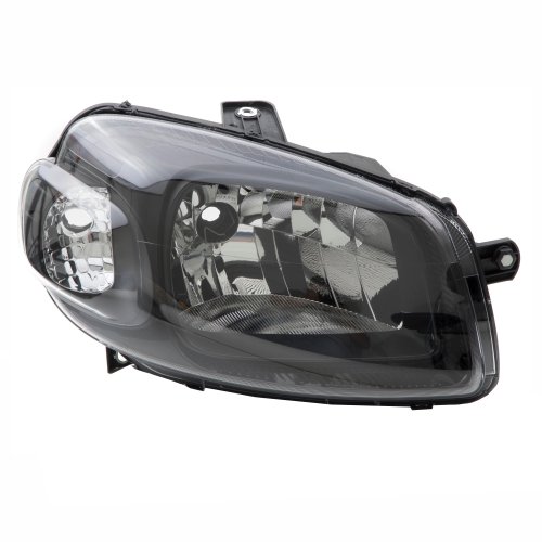 Farol Fiat Uno Way Vivace Fiorino 2010 Até 2019 Máscara Negra Lado Direito Passageiro
