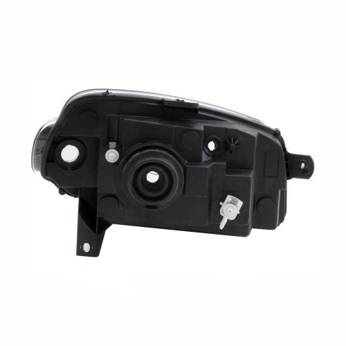 Farol Fiat Uno Way Vivace Fiorino 2010 Até 2019 Máscara Negra Lado Esquerdo Motorista